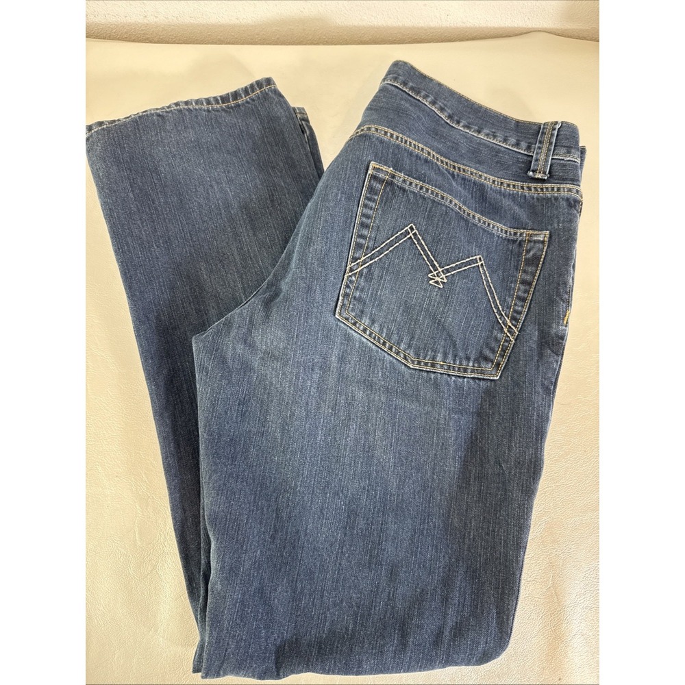 AMERICAN RAG Clark Fit Slim Straight Leg Blue Denim Jeans Men's Size 36x32